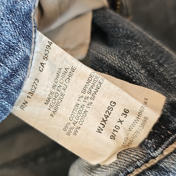 Rock 47 by Wrangler Low Rise Bootcut Jeans, Size 9/10 - Picture 12 of 16